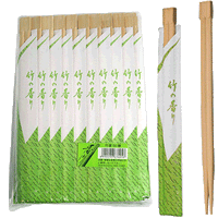 Restaurant Wholesale Bamboo Twin Chopsticks 8″ With Envelope (2500 pcs)