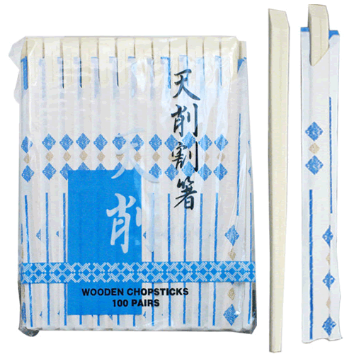 Restaurant Wholesale Popular Wood Tensoge Chopsticks 8″ With Envelope (4000 pcs)