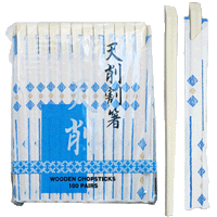 Restaurant Wholesale Popular Wood Tensoge Chopsticks 8″ With Envelope (4000 pcs)
