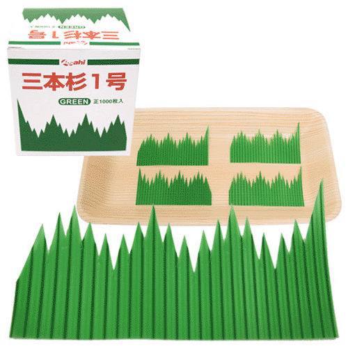 Restaurant Wholesale Baran Sushi Decoration Leaf (60,000pcs)