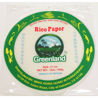 Restaurant Wholesale GREENLAND RICE PAPER 31CM (44 bags)