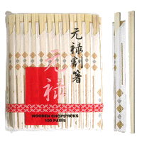 Restaurant Wholesale Popular Wooden Chopsticks 8″ With Envelope (100x40 pcs)