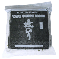 Restaurant Wholesale Yaki Sushi Nori (Roasted Seaweed) Silver (500 Full Sheets)