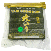Restaurant Wholesale Yaki Sushi Nori (Roasted Seaweed) Gold  (1000 Half Sheets)