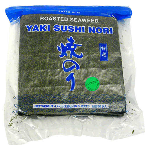 Restaurant Wholesale Yaki Sushi Nori Roasted Seaweed Blue 1000