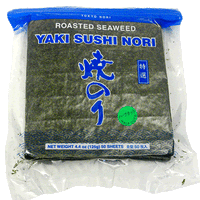 Restaurant Wholesale Yaki Sushi Nori (Roasted Seaweed) Blue (1000 Half Sheets)
