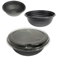 Restaurant Wholesale Disposable Donburi Ramen Bowls Medium  (300 Sets)