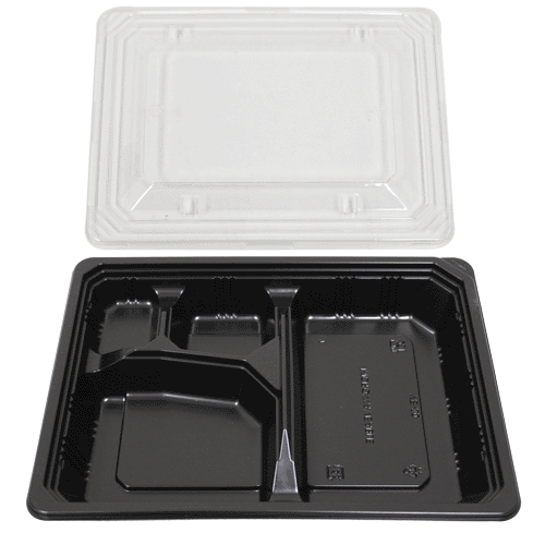 Restaurant Wholesale Disposable Bento Boxes- 9x6.7x1.7 (SAMPLE)